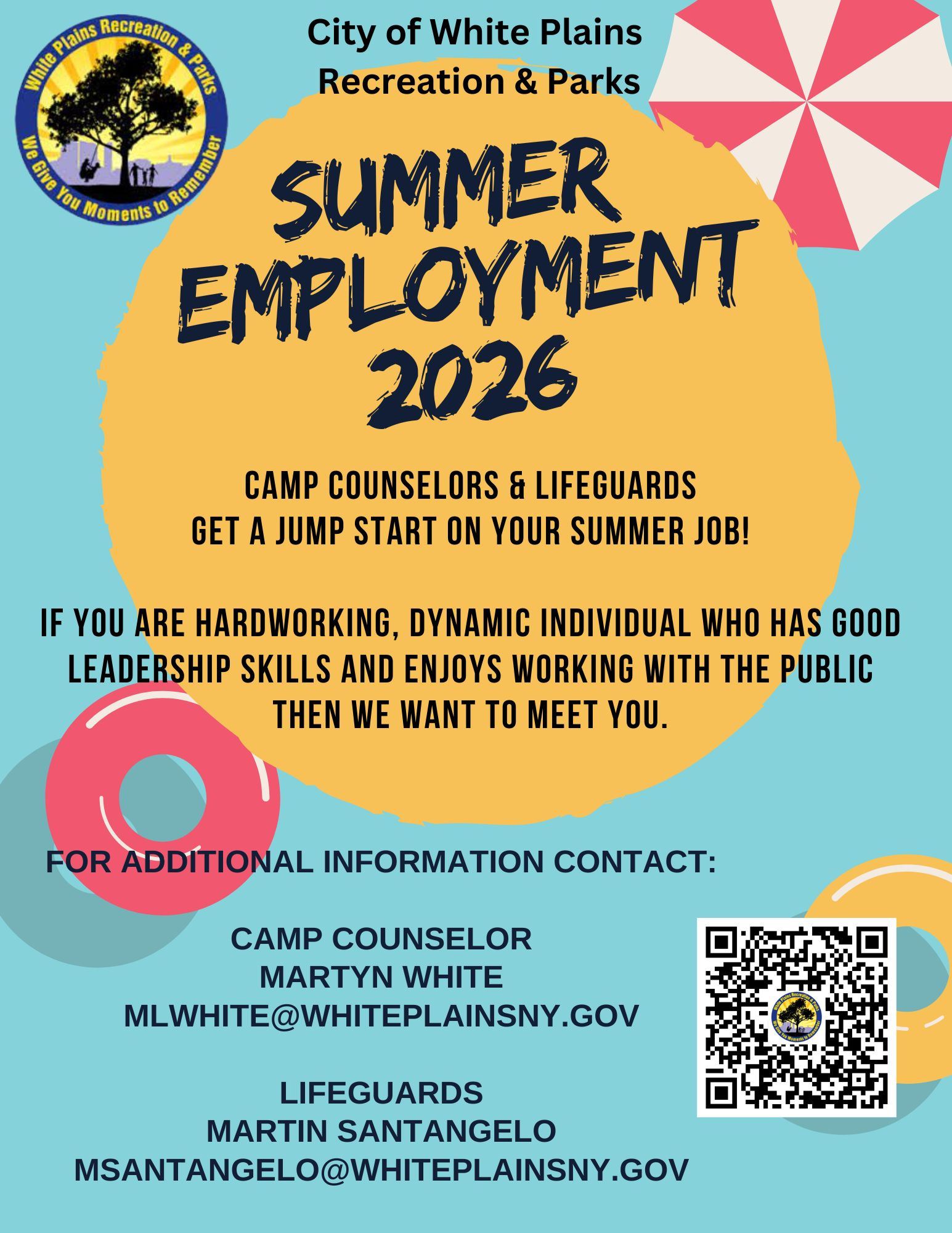 Summer employment 2026