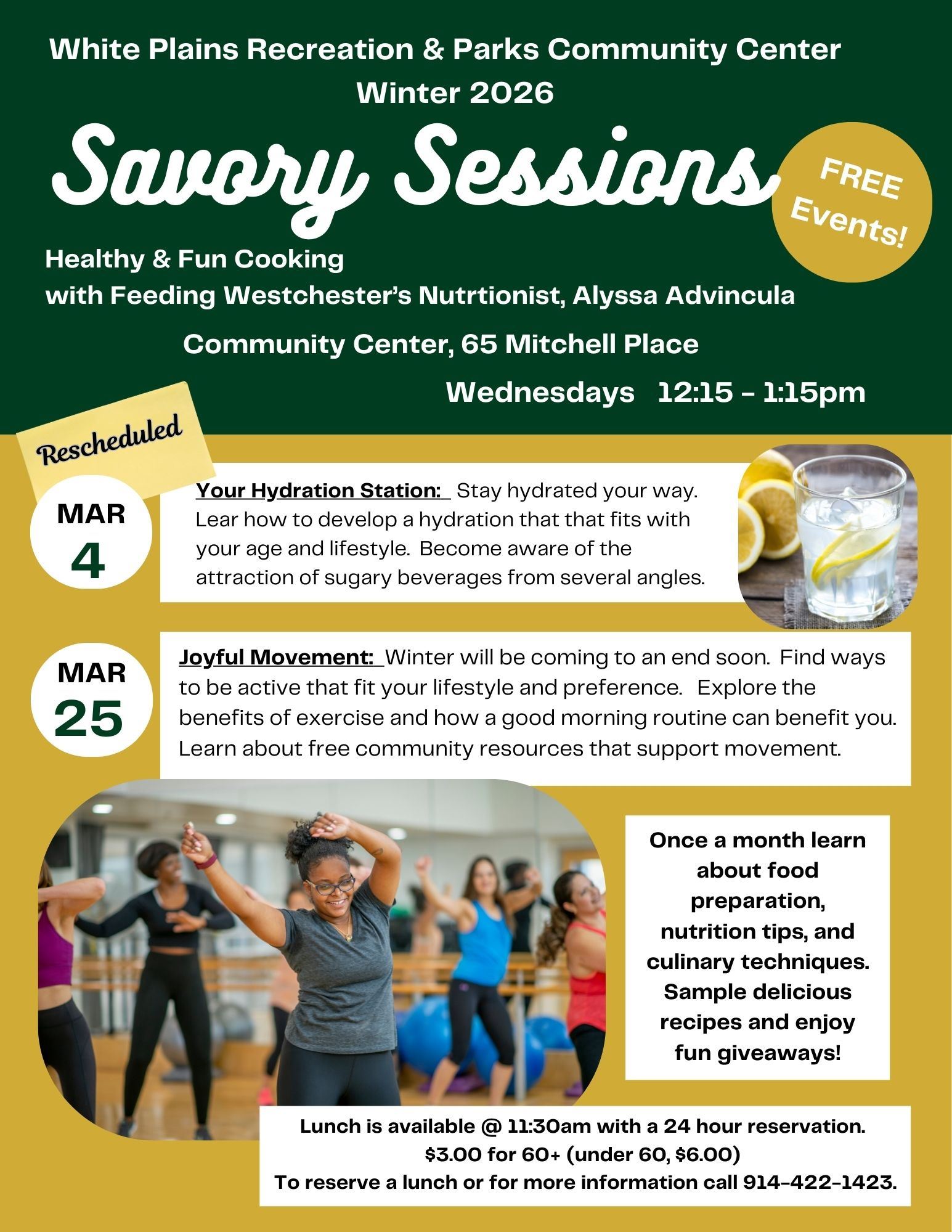 Savory Sessions March 2026