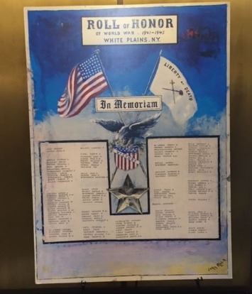 Veterans Day Display at City Hall